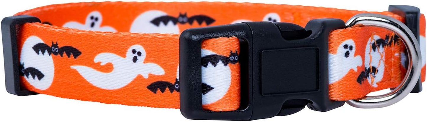 Halloween Dog Collar (Large, Bats)