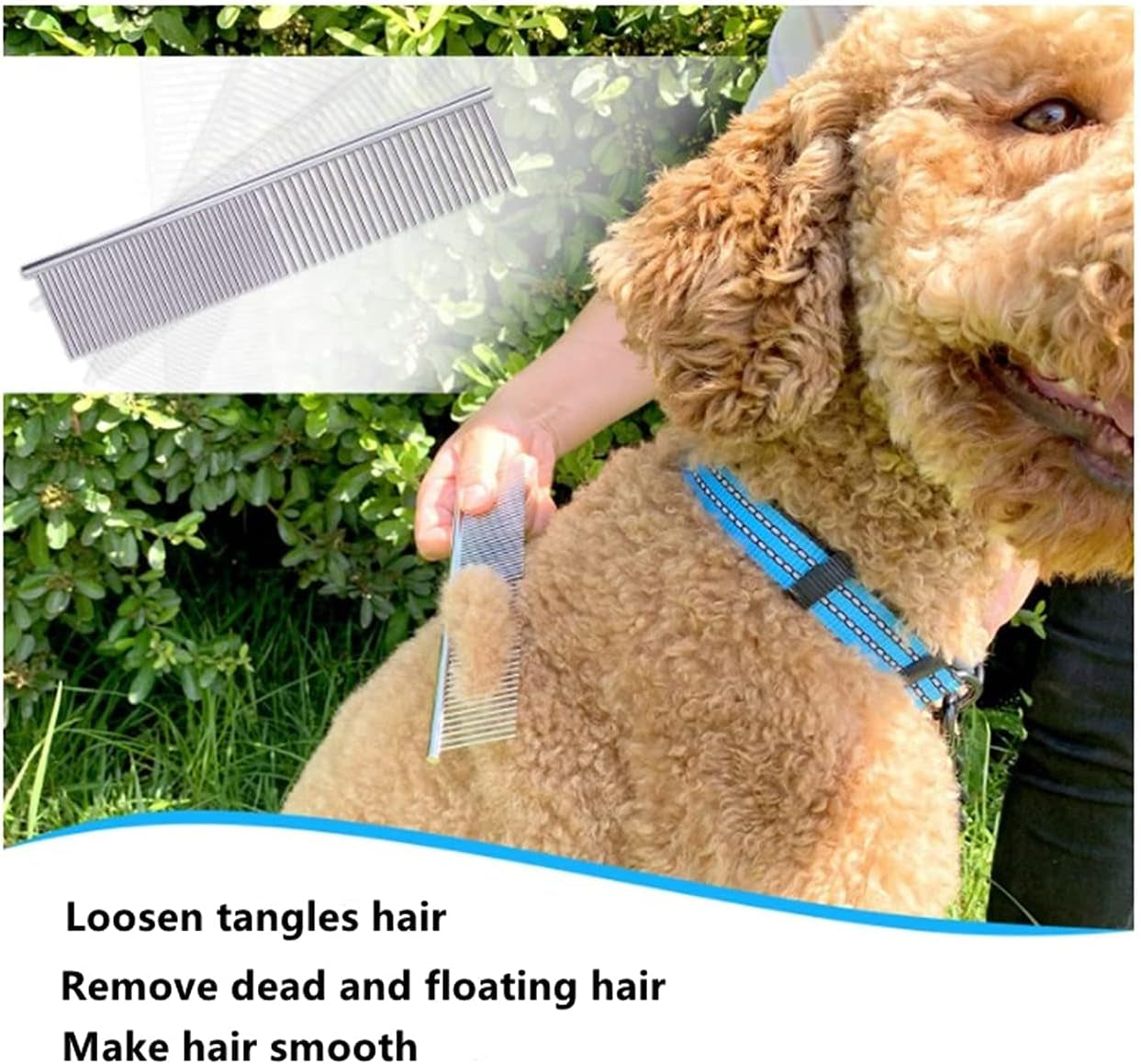 WB Dog Grooming Rakes Grooming Brush Effectively Dematting Tool for Huskie